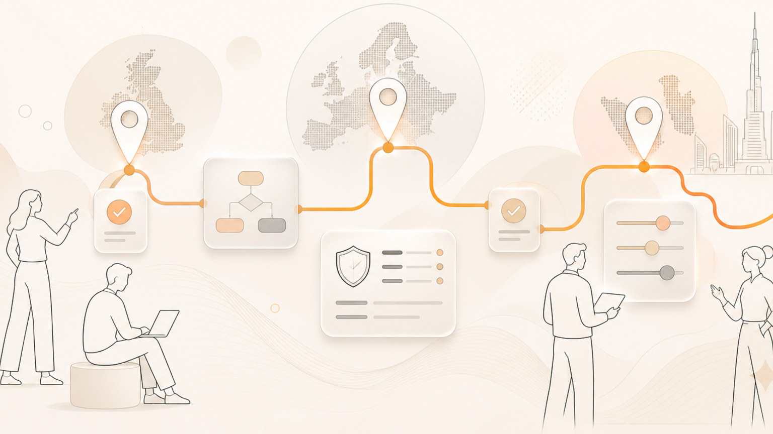 AI automation in the UK Europe and Dubai needs local operating rules