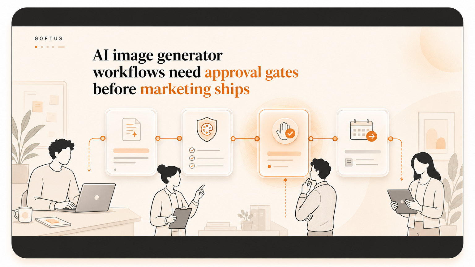 AI image generator workflows need approval before marketing content ships