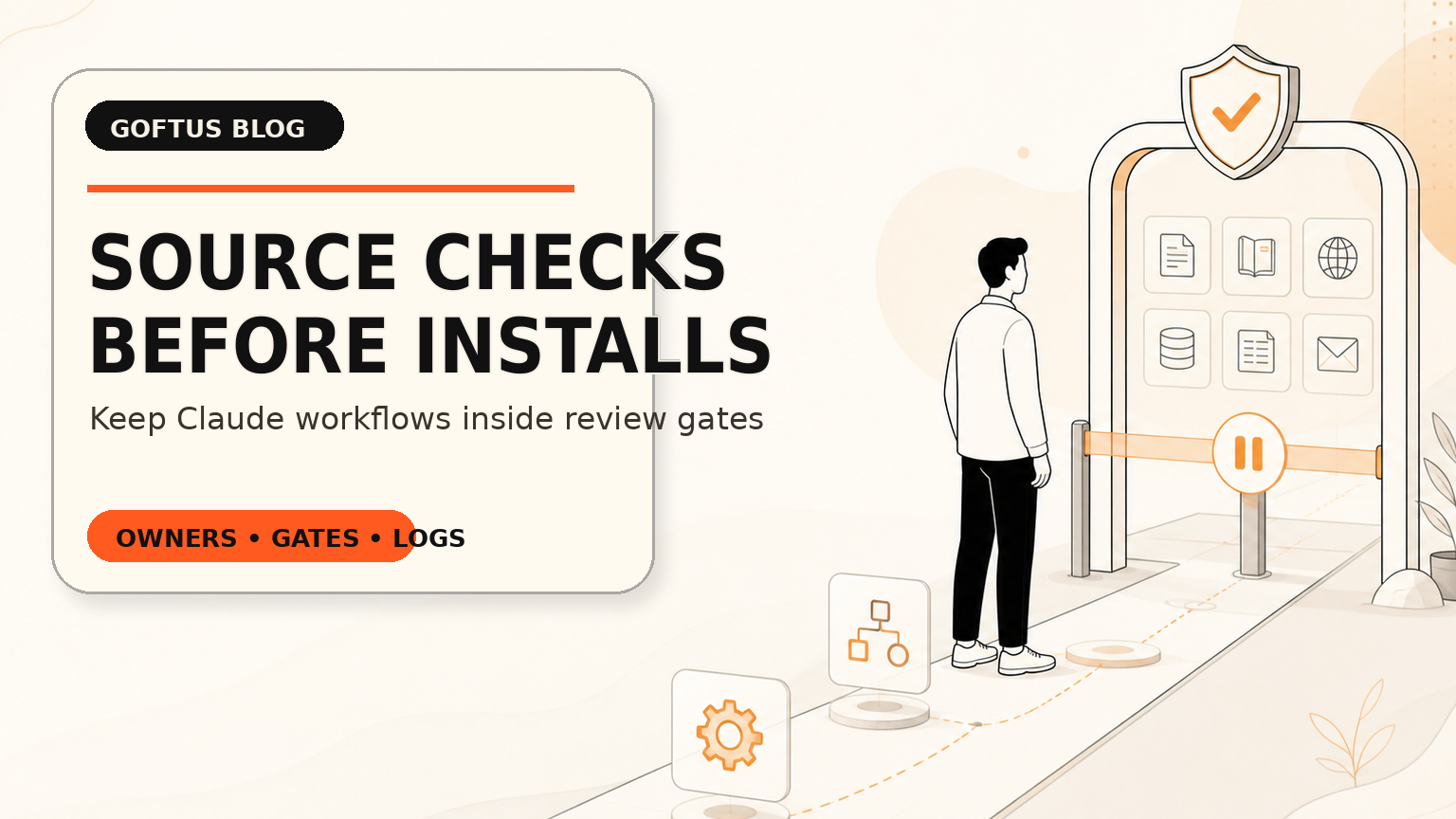 Claude AI workflow automation needs source checks before staff install tools