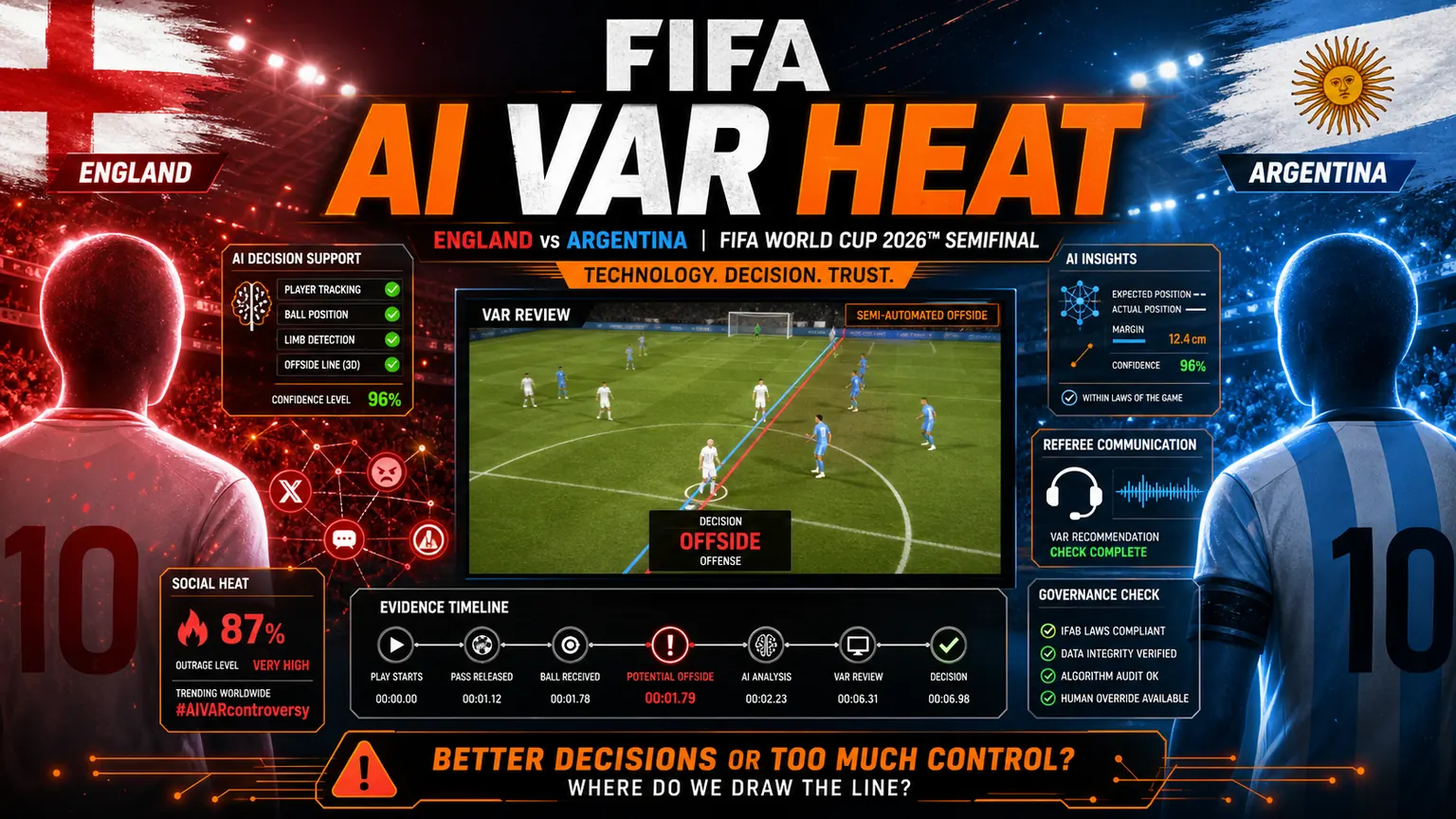 England vs Argentina Shows Why FIFA AI and VAR Need Hotter Workflow Governance