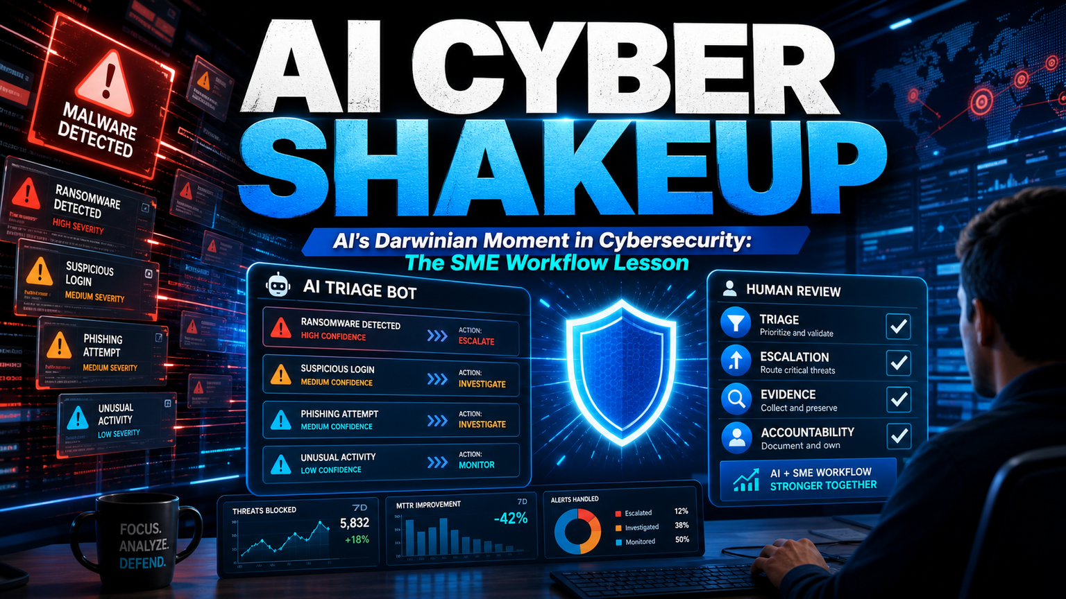 AI's Darwinian Moment in Cybersecurity: The SME Workflow Lesson