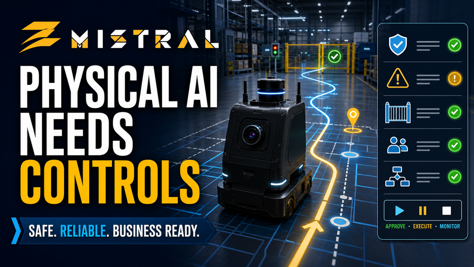 Mistral's Robostral Navigate Shows Why Physical AI Needs Workflow Controls