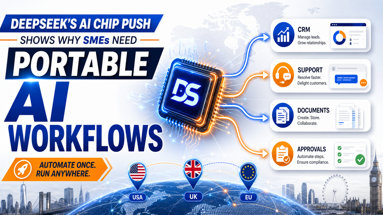 DeepSeek's AI Chip Push Shows Why SMEs Need Automation Portability