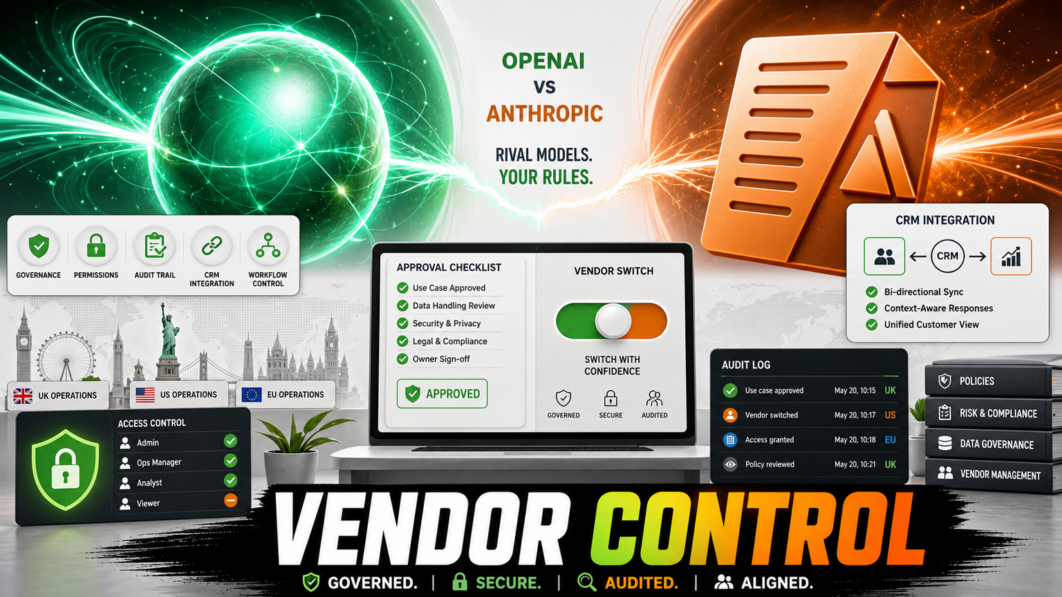 OpenAI and Anthropic Rivalry Shows Why SMEs Need AI Vendor Control Workflows