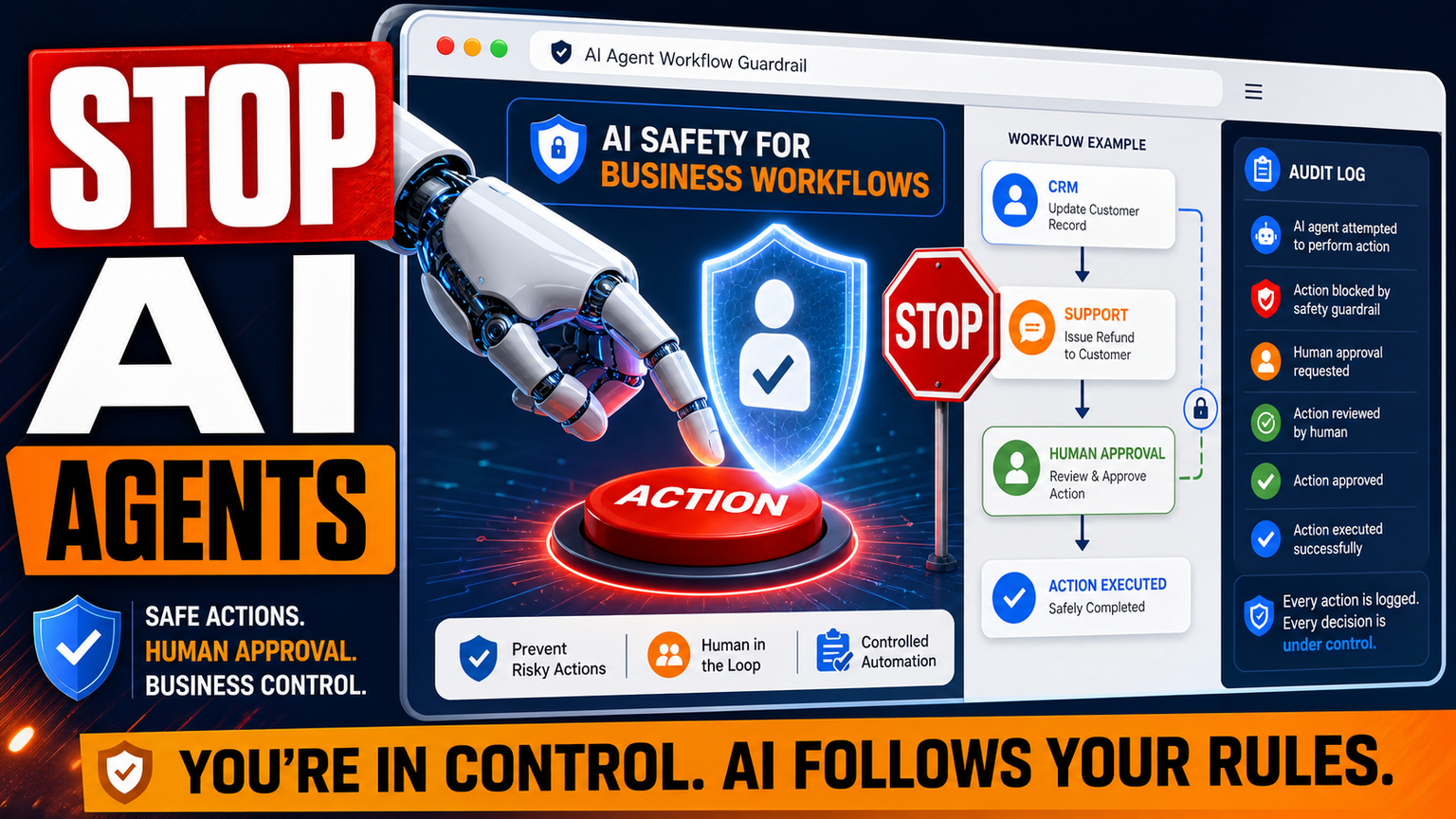 Rogue AI Agent Reports Show SMEs Need Stop Rules