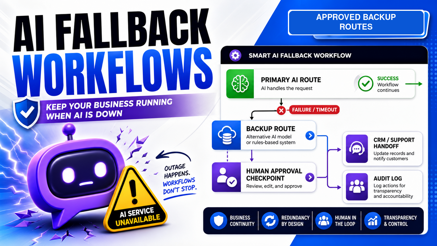 Claude Outage Shows SMEs Need AI Fallback Workflows