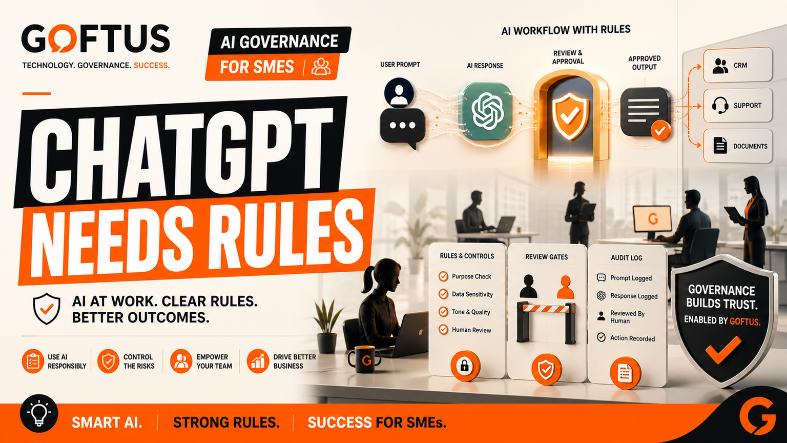 ChatGPT Governance for SMEs: How to Let Staff Use AI Without Breaking Workflows