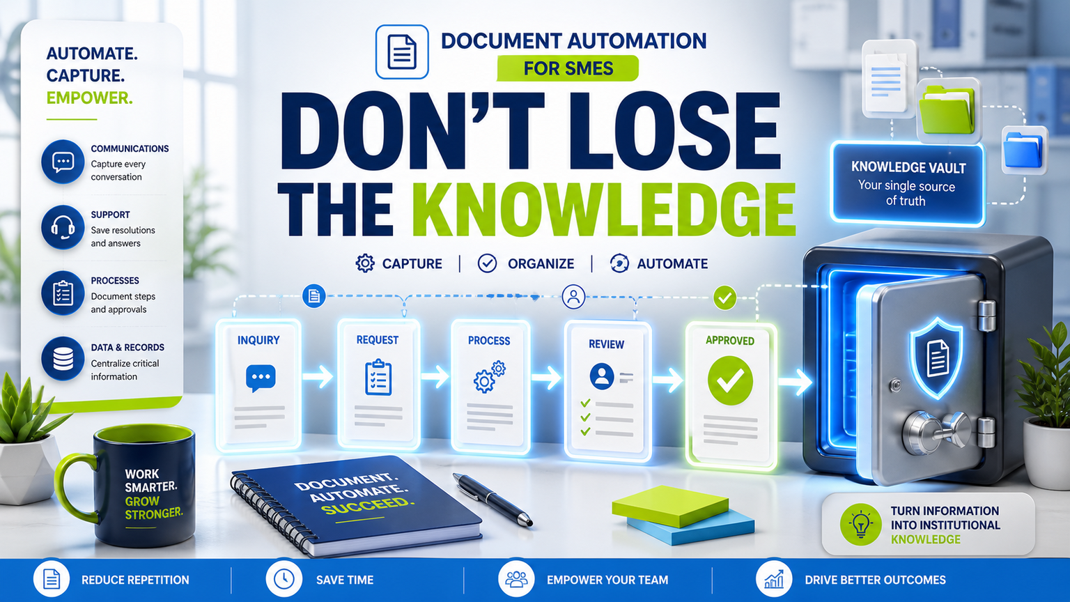 Document Automation for SMEs: Keep Business Knowledge When Key Staff Leave