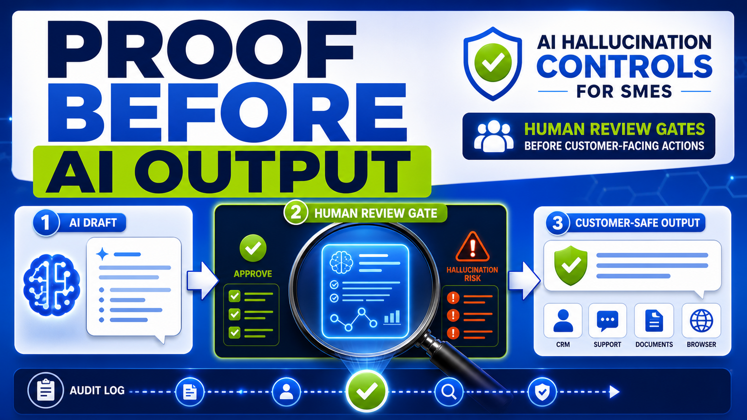 AI Hallucination Controls for SMEs: Review Model Reasoning Before It Reaches Customers