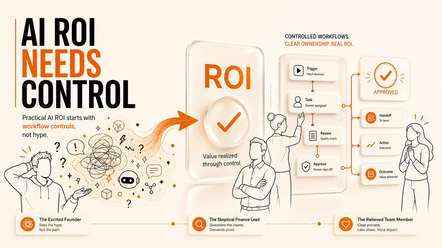 Practical AI ROI Starts With Workflow Controls, Not Hype