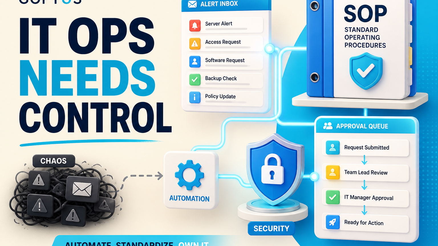 IT Operations Automation Helps Lone Admins Turn Chaos Into Owned Workflows
