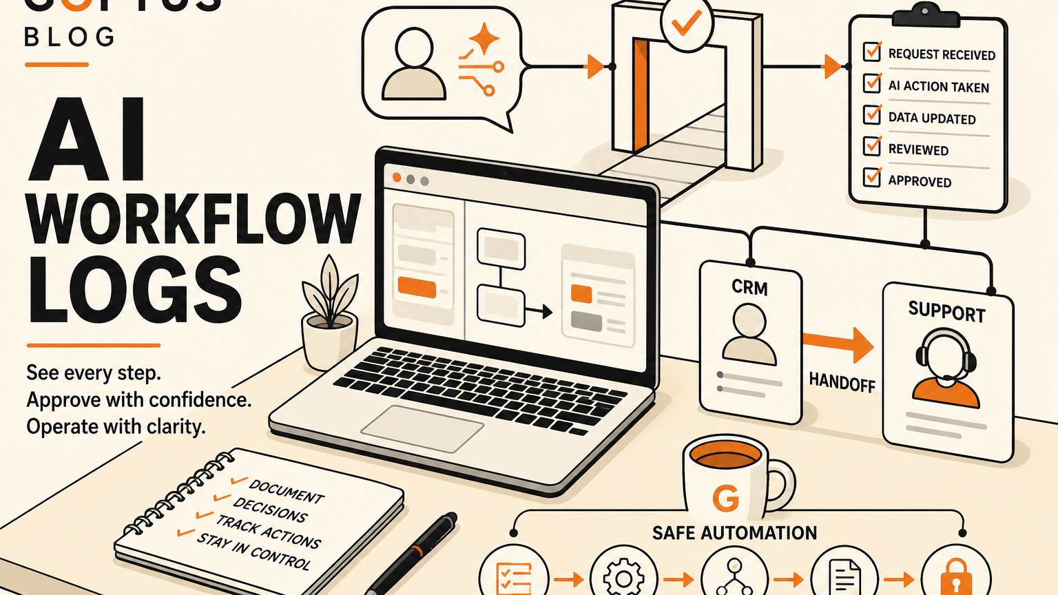 Audit logs for AI workflows: how growth companies keep IT under control